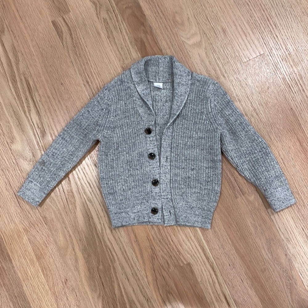 Gap shawl collar sweater